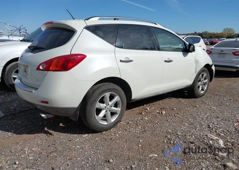 2010 Nissan Murano Sl z USA, uszkodzony, nr VIN JN8AZ1MU0AW011211